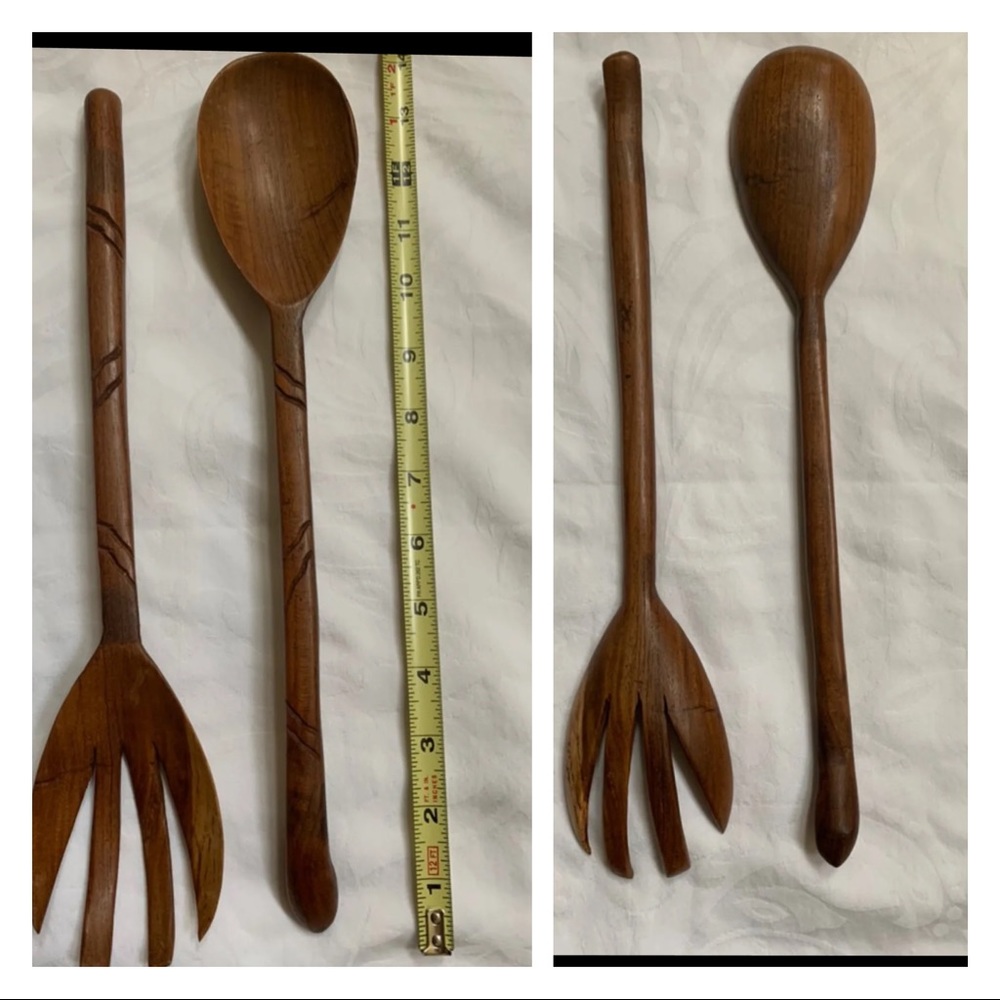 African Fork & Spoon Wall Art #1